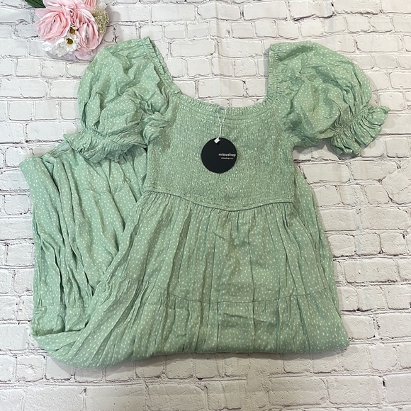 NWT Mittoshop Mint Maxi Dress - Picture 4 of 7